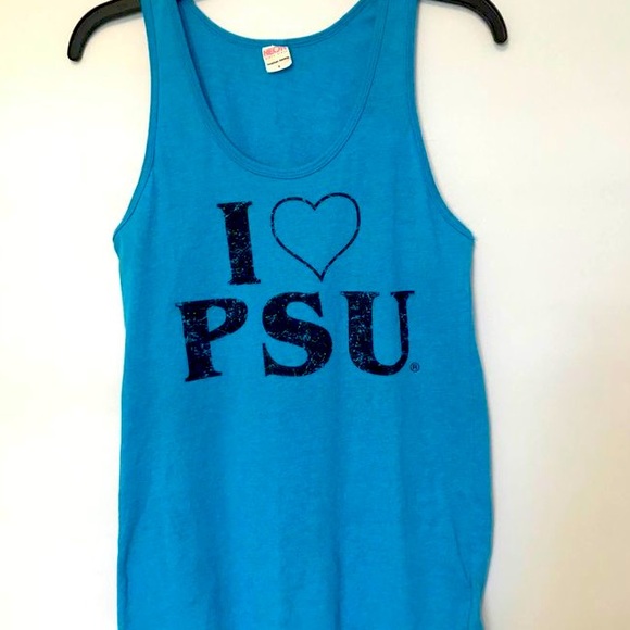 Tops - Penn State Tank | I ❤️ PSU | Small 💙🤍